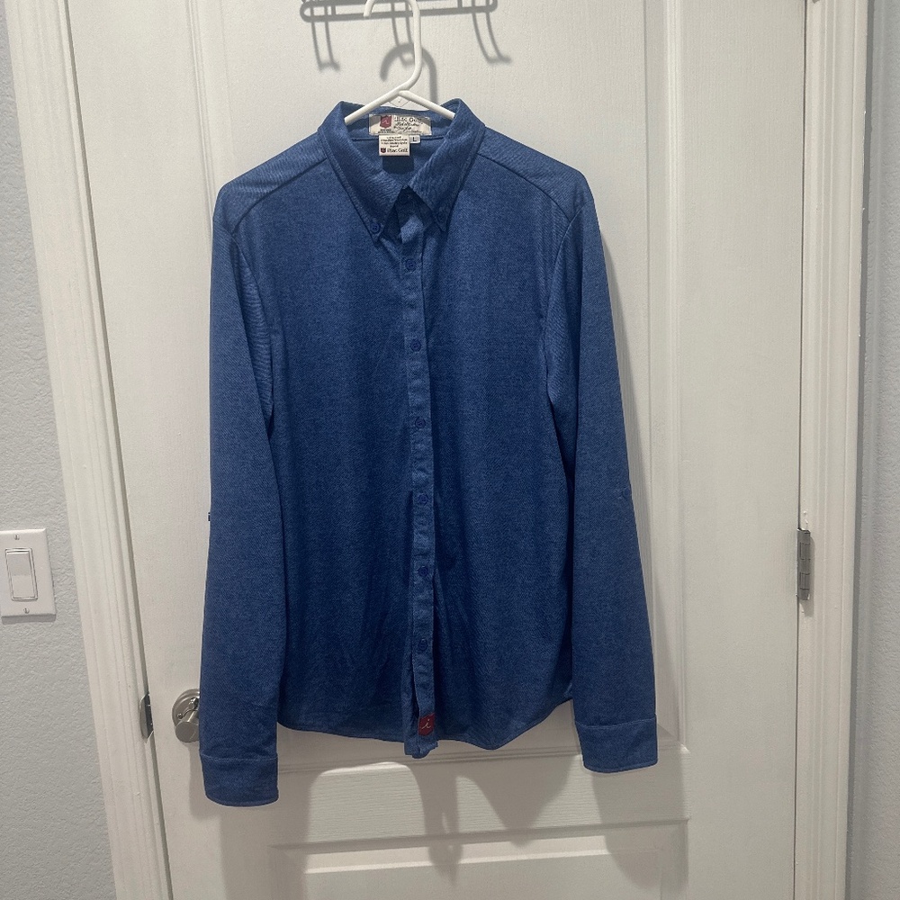 iliac Golf long sleeve date night shirt